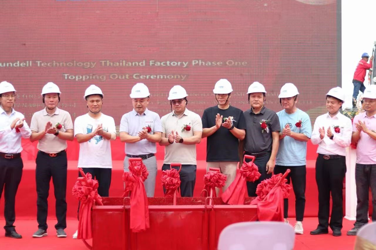 Sundell Technology Celebrates Topping Out of Phase I Project